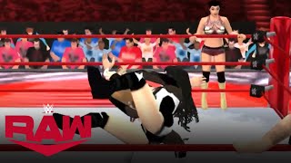 WWE 2K24 RAW  LYRA VALKYRIA NATALYA amp ZELINA VEGA VS PURE FUSION COLLECTIVE  KAI [upl. by Anirbak]