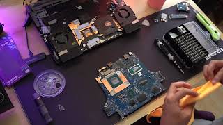 Alienware M15R6 Changing Thermal Paste [upl. by Leticia296]