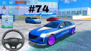 LIFE IS A GAME 74 الحياة هي لعبة Police Driving Gameplay Anasgamimgind automobile games [upl. by Adlemy274]