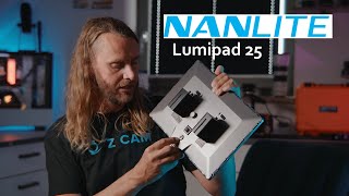 Yet another LED light review NANLITE LUMIPAD 25 Bi colour Best yet [upl. by Annovaj]