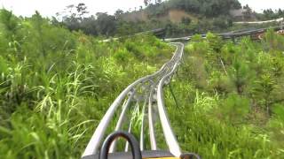 Downhill Luge run at Ba Na Hills [upl. by Yrogerg]