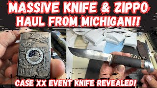 Get Ready for an Epic Knife amp Zippo Haul Case Event Knife Unveiled [upl. by Gnoud]