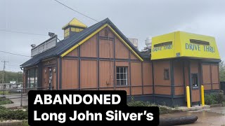 Abandoned Long John Silvers Hazleton Pennsylvania ￼walk around before and after footage [upl. by Akenihs]