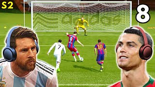 Messi amp Ronaldo play FIFA  The LEWANDOWSKI Special [upl. by Nwahsuq]