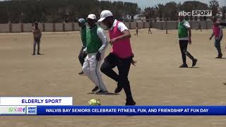 WALVIS BAY SENIORS CELEBRATE FITNESS FUN AND FRIENDSHIP AT SPORT FUN DAY [upl. by Dyan]