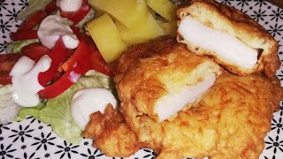 Kuřecí řízek v sýrovém závoji  recept od babičky  JanaCJany [upl. by Airotna]