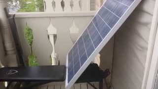 Renewable Apartment  Solar Panels in an apartment [upl. by Nylrats140]