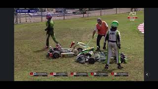 Italian Karting Championship ACI 2024  Rd2  Final 2  La Conca Italy [upl. by Casi]