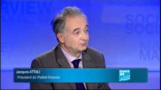 Jacques Attali Président de PlaNet Finance [upl. by Einnahpets]