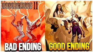 Blasphemous 2 ALL ENDINGS Bad Ending amp True Ending [upl. by Lasorella]