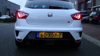 SEAT IBIZA FR EXHAUST SOUND SPORTAUSPUFF ECHAPPEMENT TAKE OFF WWW AUSPUFFPUNKT DE [upl. by Lathe]