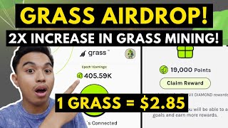 GRASS 2X INCREASE IN MINING TUTORIAL I STEP BY STEP ON MINING GRASS I GRASS MINING TOKEN [upl. by Kravits866]