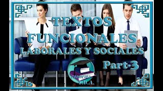 TRL II  TEXTOS FUNCIONALES LABORALES Y SOCIALES [upl. by Brnaby]