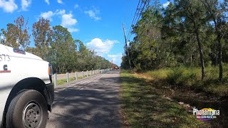 More Guard Rails Being Installed On Tri County Trail Next To Keystone Rd in Tarpon Spring [upl. by Nievelt]