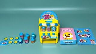 7 Minutes Satisfying With Unboxing Baby Shark Drink vending Machine Toys Play ASMR No Music [upl. by Necyla]