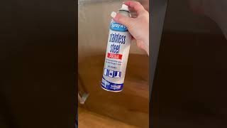 The best stainless steel cleaner cleaning cleaningmotivation [upl. by Bywoods758]