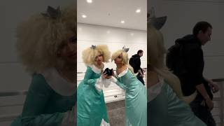 Twin Rosalinas🩵 rosalina nintendo cosplay [upl. by Meehaf]