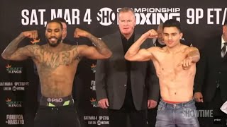 Pesaje de Armando quotEl Toroquot Resendiz vs Jarrett Hurd desde Ontario CA [upl. by Rust]