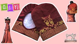 Simpleng Filipiniana Sleeve Tutorial  Paano Gumawa ng Filipiniana Sleeve  DIY FILIPINIANA SLEEVE [upl. by Aloek]