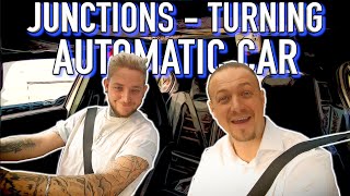 NEW Driving lessons Junctions Automatic Car [upl. by Paley]