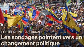 Les Vénézuéliens partagés entre la crainte et l’espoir à l’approche des élections [upl. by Aikin]