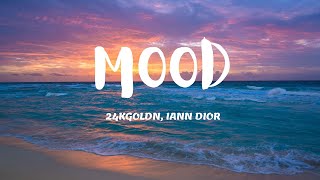 24KGolden  Mood Lyrics ft lann dior [upl. by Narayan]