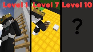 The 10 Levels of Ladder CLUTCHING in Bedwars [upl. by Alexei582]