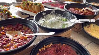 Club Mega Saray Belek ☀️ Breakfast  lunch and dinner buffet  ASMR [upl. by Olwen]