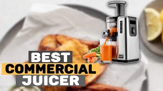 5 Best Commercial Juicers 2024  Cold Press Juicer [upl. by Meryl]