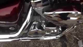 Honda Shadow Aero Cobra Exhaust [upl. by Thekla]