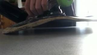 How to Take Stickers Off A Skateboard [upl. by Drawoh]