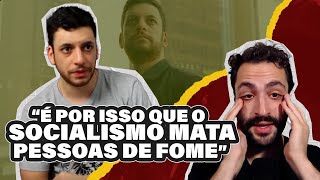 IDEIAS RADICAIS ENTRA PRA POLÍTICA E SUPOSTAMENTE REFUTA O SOCIALISMO  React [upl. by Llenrad249]