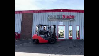 2016 TOYOTA 8FGU25 SOLID PNEUMATIC 5000LB FORKLIFT [upl. by Phillis456]