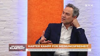 Harter Kampf für Meinungsfreiheit Dr Daniele Ganser zu Gast bei quotWir sprechen Klartextquot [upl. by Areip785]