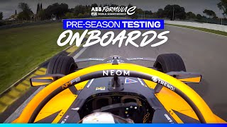 Debut of the GEN3 Evo  Formula E PreSeason Testing [upl. by Eesdnyl550]