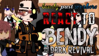 Bendy past workers react to Bendy and the dark revival trailer [upl. by Nede]