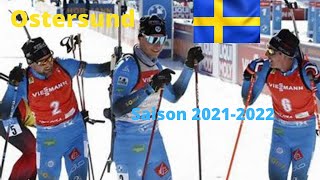 Biathlon Ostersund Saison 20212022 [upl. by Onitsuaf698]