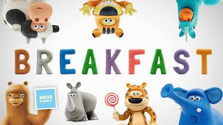 Beautifully crafted Claymation Animals amp Alphabets in Talking ABC [upl. by Noelani17]