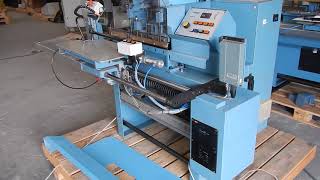 HUNKELER Remat 320 index cutting machine [upl. by Aiynat]