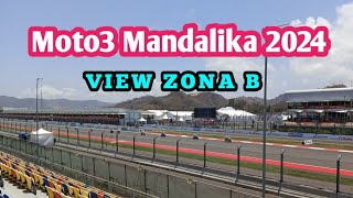 Moto3 Mandalika 2024  Nonton dari Zona B [upl. by Rosamund571]