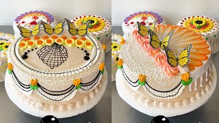 COMO DECORAR TORTAS CON MARIPOSAS [upl. by Tiffany956]