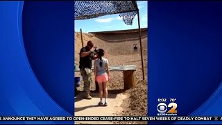 Officials 9YearOld Girl Accidentally Kills Ariz Gun Instructor With Uzi [upl. by Damaris]