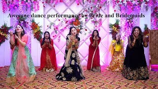 Awesome Dance performance by Bride and Bridesmaids [upl. by Nosnah]