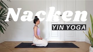 Yin Yoga für den Nacken  20 Minuten dehnen und entspannen [upl. by Ardaid]