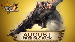 Monster Hunter 4 Ultimate  August DLC Pack [upl. by Repohtsirhc827]