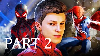 MIDTOWN HIGH Spiderman 2 Part2 playthrough FULL GAME PS5 2023 [upl. by Leissam]