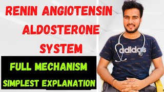 Renin Angiotensin Aldosterone system  RAAS  Angiotensin [upl. by Beshore]