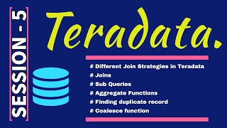 Teradata Tutorial for beginners  Teradata complete training  Teradata interview questions answers [upl. by Adgam]