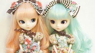 Pullip Alice du Jardin Mint amp Pink Doll Unboxing [upl. by Strickland369]