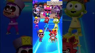 Pink Fong Exe X Inside Out 2 X Vlad and Niki Coffin Dance  Tiles Hop coffindance funny pinkfong [upl. by Aienahs139]